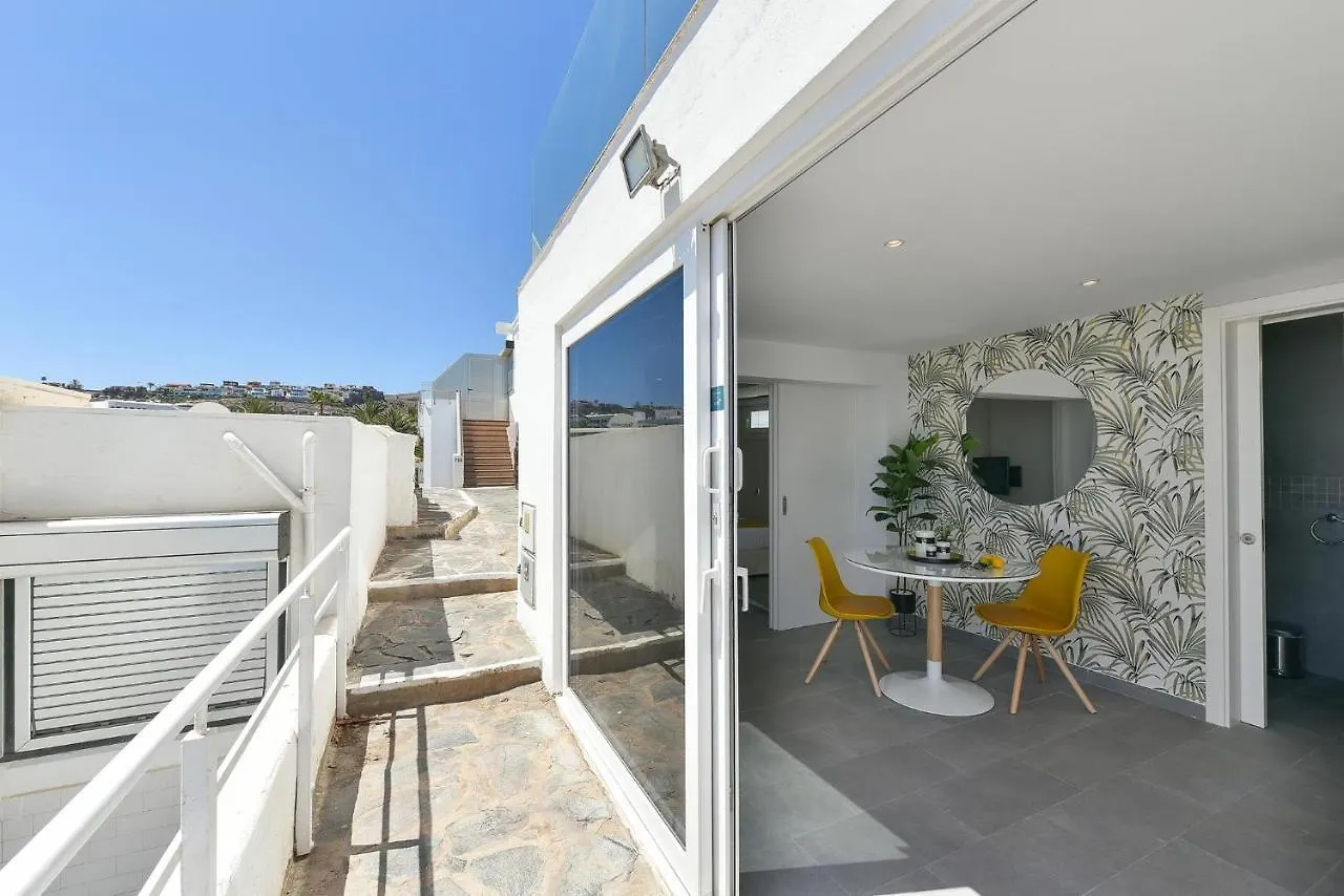 شقة Seaview Studio Haven By Villagrancanaria San Agustín