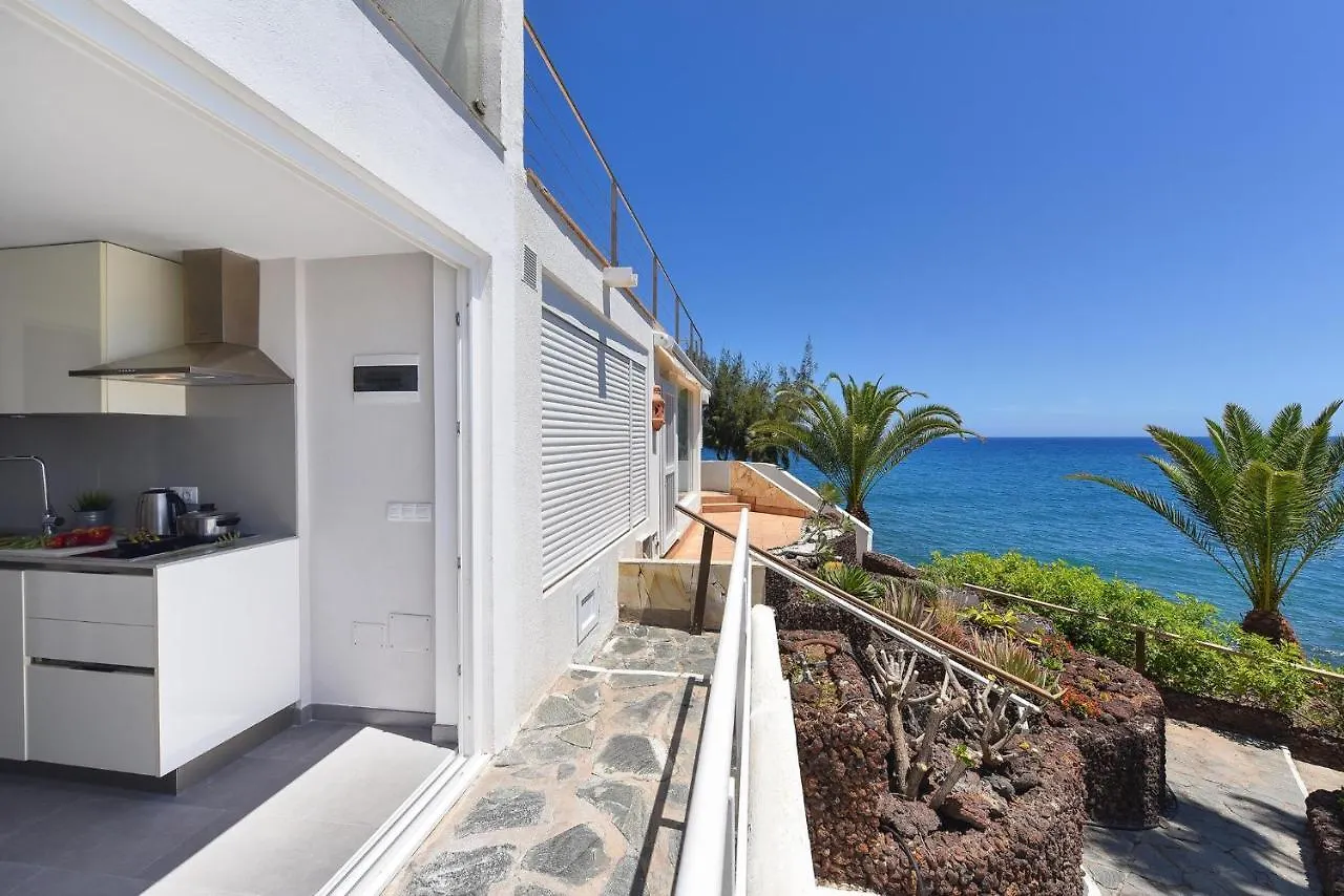 شقة Seaview Studio Haven By Villagrancanaria San Agustín